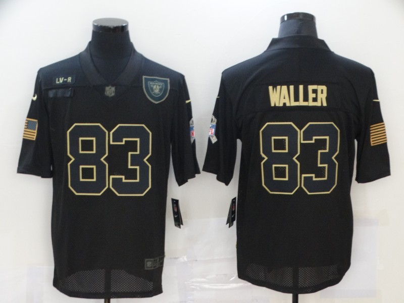 Men's Las Vegas Raiders Darren Waller #83 Black Jersey
